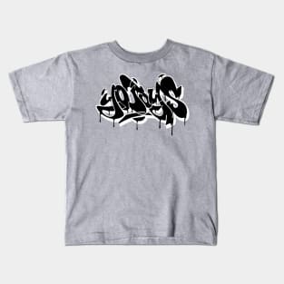 Yo Toys - Graffiti Style Throw-Up Bomb No.2 - black Kids T-Shirt